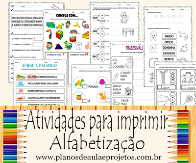 Jogo De Alfabetização Para Imprimir - GRÁTIS - Atividades Infantis